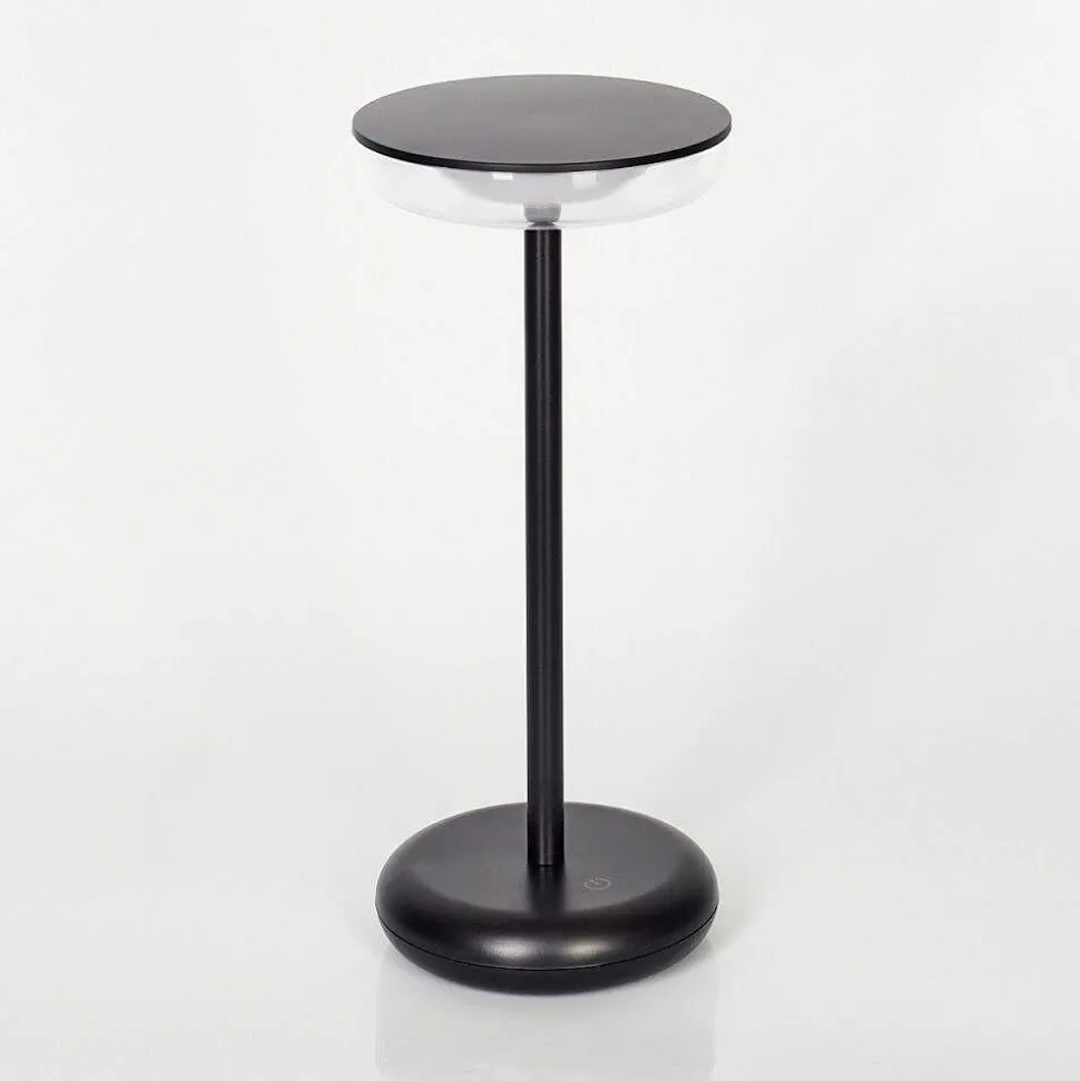 Lampe A Poser Baigorrita Led Noir, 1 Lumiere