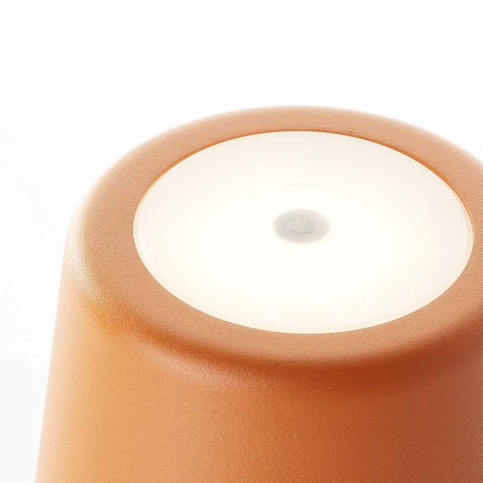 Lampe A Poser Brilliant Kaami Led Orange, 1 Lumiere