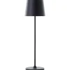 Lampe A Poser Brilliant Kaami Led Noir, 1 Lumiere