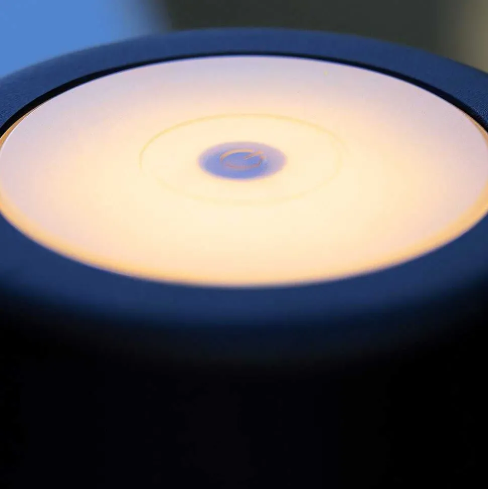 Lampe A Poser Brilliant Kaami Led Noir, 1 Lumiere