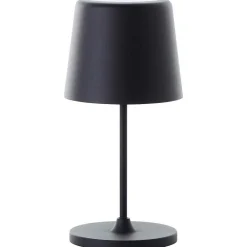 Lampe A Poser Brilliant Kaami Led Noir, 1 Lumiere