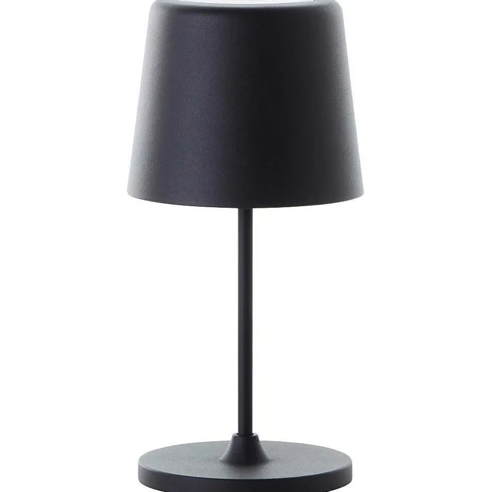 Lampe A Poser Brilliant Kaami Led Noir, 1 Lumiere