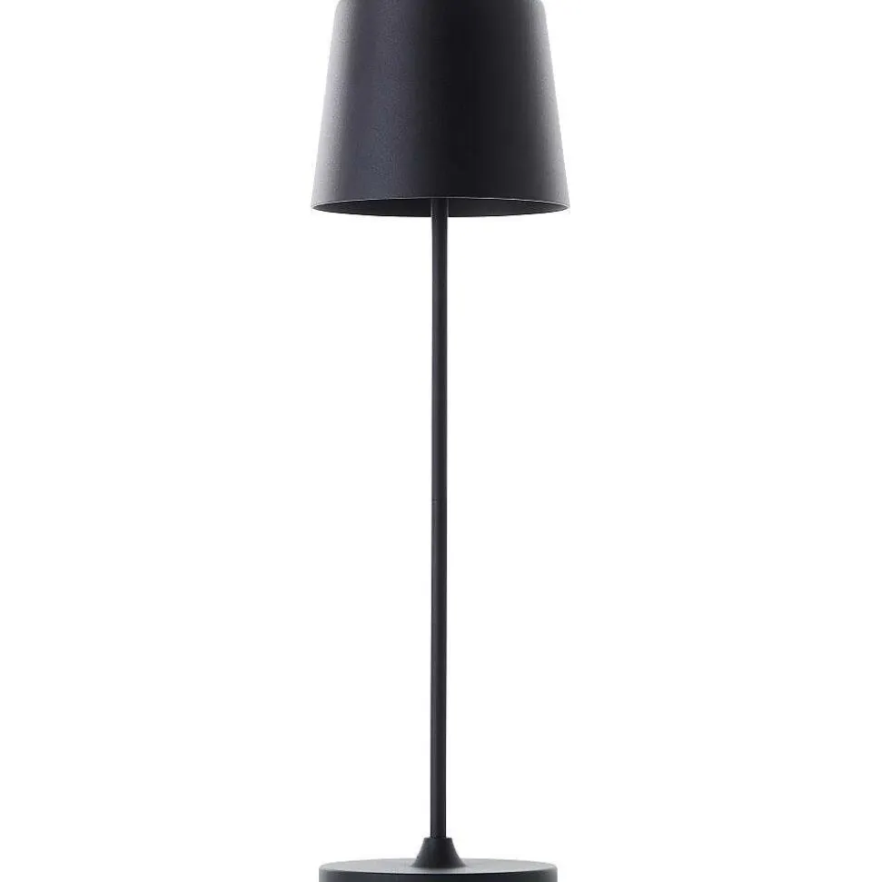Lampe A Poser Brilliant Kaami Led Noir, 1 Lumiere