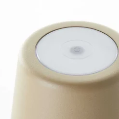 Lampe A Poser Brilliant Kaami Led Brun, 1 Lumiere