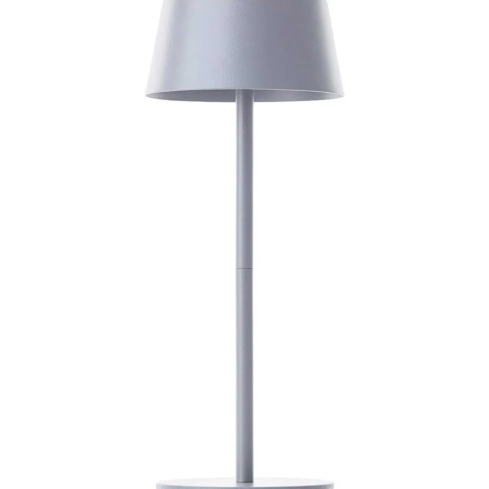 Lampe A Poser Brilliant Picco Led Gris, 1 Lumiere