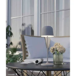 Lampe A Poser Eglo Mannera Led Gris, 1 Lumiere