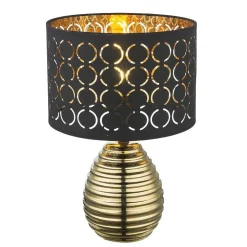 Lampe A Poser Globo Mirauea Or, 1 Lumiere