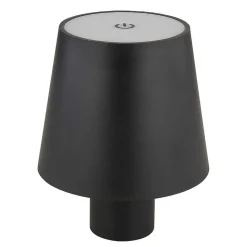 Lampe A Poser Globo Vannie Led Noir, Blanc, 1 Lumiere