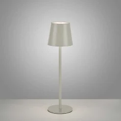 Lampe A Poser Leuchten Direkt Euria Led Gris, 1 Lumiere