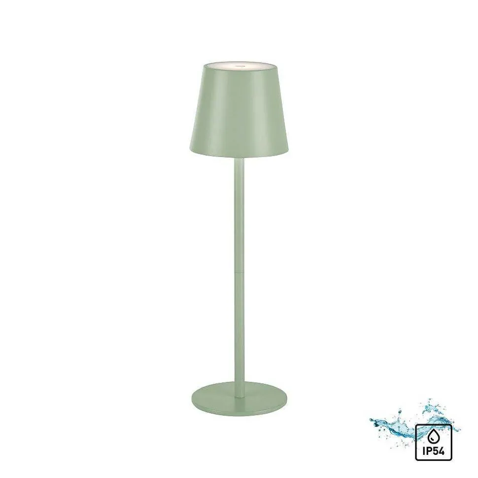 Lampe A Poser Leuchten-Direkt Euria Led Vert, 1 Lumiere