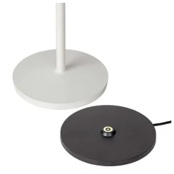 Lampe A Poser Lucide Justine Led Blanc, 1 Lumiere