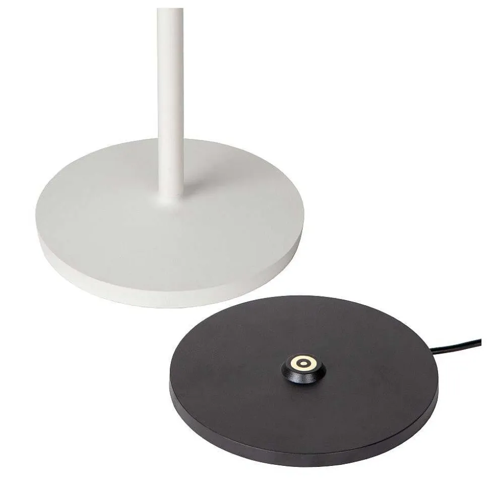 Lampe A Poser Lucide Justine Led Blanc, 1 Lumiere