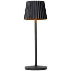 Lampe A Poser Lucide Justine Led Noir, 1 Lumiere