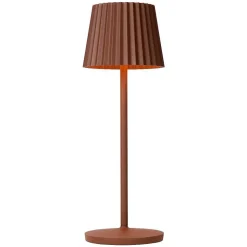Lampe A Poser Lucide Justine Led Rouille, 1 Lumiere