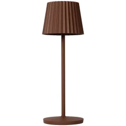 Lampe A Poser Lucide Justine Led Rouille, 1 Lumiere