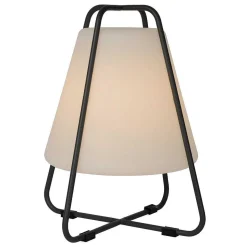 Lampe A Poser Lucide Pyramid Led Anthracite, 1 Lumiere