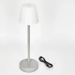 Lampe A Poser Maza Led Gris, 1 Lumiere