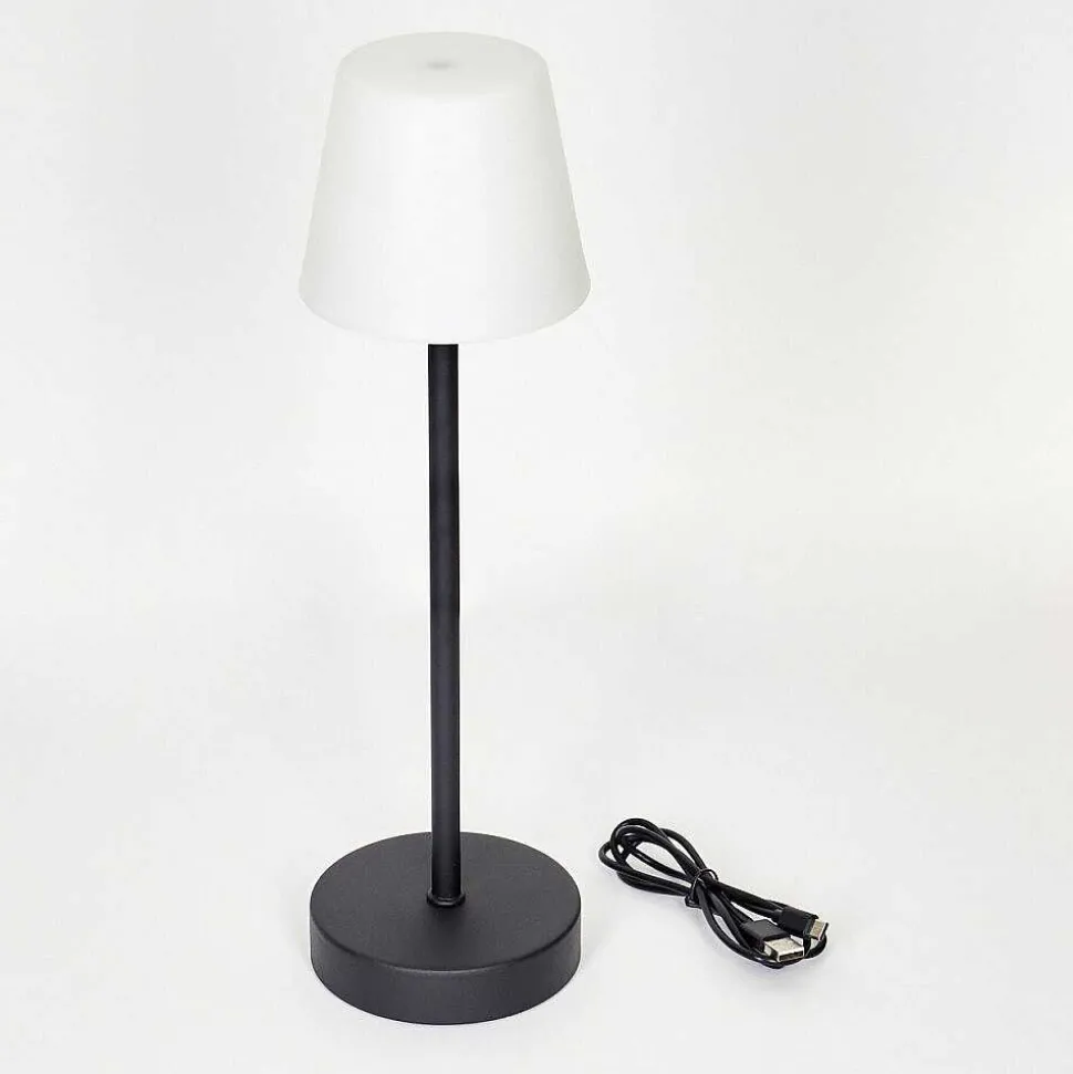 Lampe A Poser Maza Led Noir, 1 Lumiere