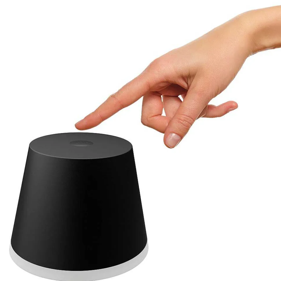 Lampe A Poser Philips Hue Go Led Gris, Noir, 1 Lumiere, Changeur De Couleurs