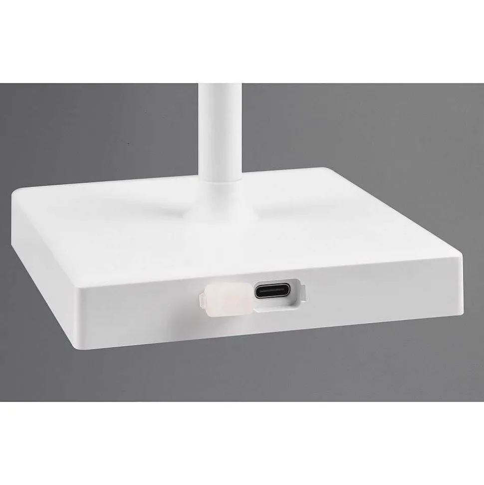 Lampe A Poser Reality Sanchez Led Blanc, 1 Lumiere, Changeur De Couleurs