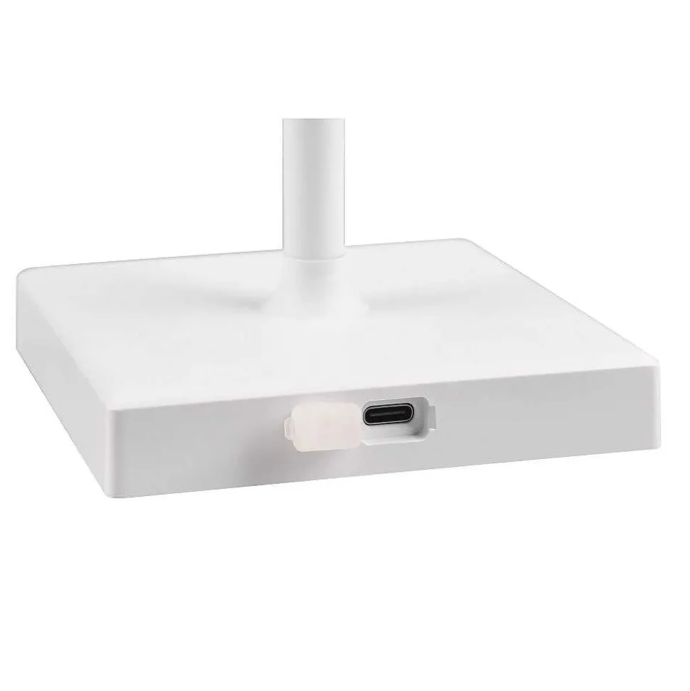 Lampe A Poser Reality Sanchez Led Blanc, 1 Lumiere, Changeur De Couleurs