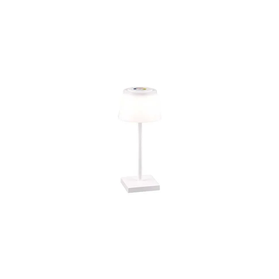 Lampe A Poser Reality Sanchez Led Blanc, 1 Lumiere, Changeur De Couleurs