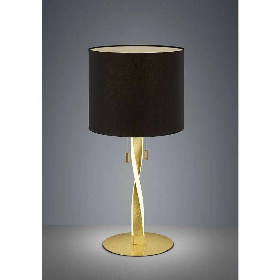 Lampe A Poser Trio Nandor Led Or, 3 Lumieres