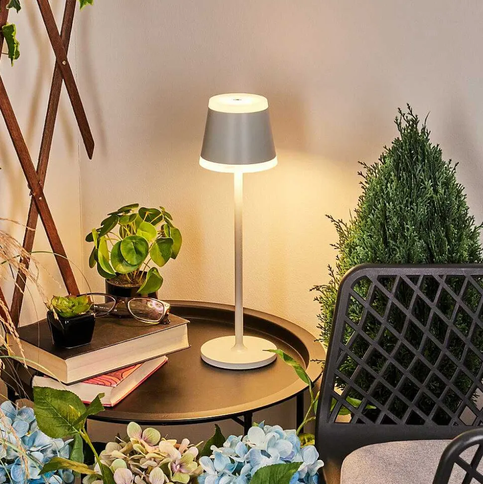 Lampe A Poser Walt Led Gris, 1 Lumiere