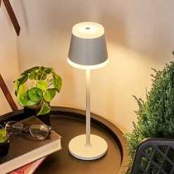 Lampe A Poser Walt Led Gris, 1 Lumiere