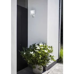 Lampe Avec Camera Lutec Esa Led Blanc, 1 Lumiere, Detecteur De Mouvement