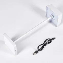 Lampe De Table Algeraz Led Blanc, 1 Lumiere