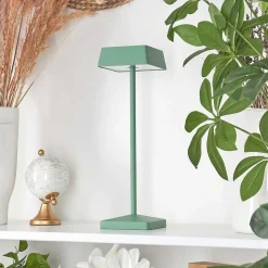 Lampe De Table Algeraz Led Vert, 1 Lumiere