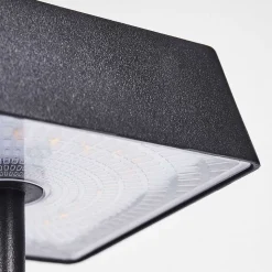 Lampe De Table Algeraz Led Noir, 1 Lumiere