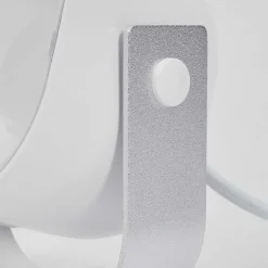 Lampe De Table Idual Lilac Led Argente, 1 Lumiere, Telecommandes, Changeur De Couleurs