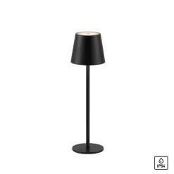 Lampe De Table Leuchten-Direkt Euria Led Noir, 1 Lumiere
