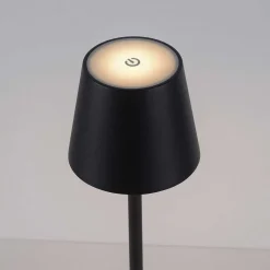 Lampe De Table Leuchten-Direkt Euria Led Noir, 1 Lumiere