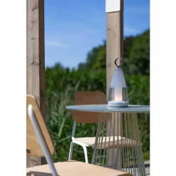 Lampe De Table Lutec Pepper Led Blanc, 1 Lumiere, Changeur De Couleurs