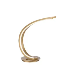 Lampe De Table Paul Neuhaus Q-Vito Led Laiton, 1 Lumiere, Telecommandes