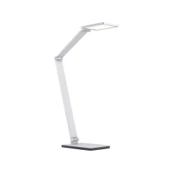Lampe De Table Paul Neuhaus Q-Hannes Led Argente, 1 Lumiere, Telecommandes