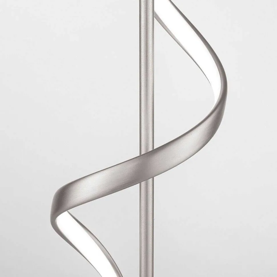 Lampe De Table Paul Neuhaus Qswing Led Argente, 1 Lumiere, Telecommandes