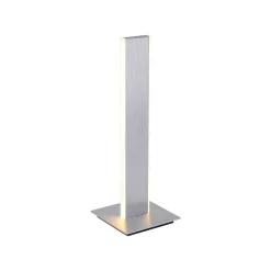Lampe De Table Paul-Neuhaus Q-Adriana Led Aluminium, 2 Lumieres, Telecommandes