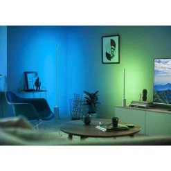 Lampe De Table Philips Hue Gradient Signe Led Blanc, 1 Lumiere, Changeur De Couleurs