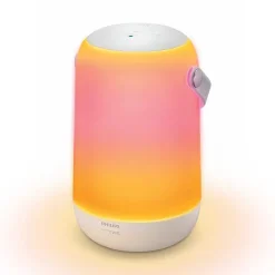 Lampe De Table Philips Wiz Portable Led Blanc, 1 Lumiere, Changeur De Couleurs
