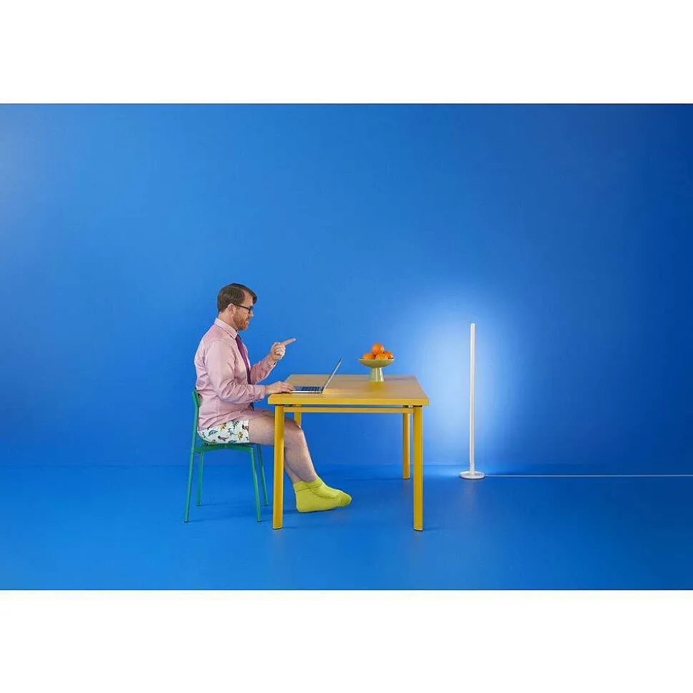 Lampe De Table Philips Wiz Led Blanc, 1 Lumiere, Changeur De Couleurs