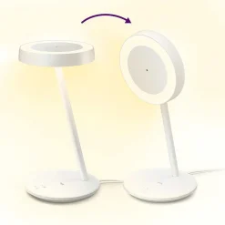 Lampe De Table Philips Wiz Office Led Blanc, 1 Lumiere
