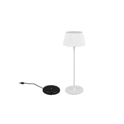 Lampe De Table Reality Suarez Led Blanc, 1 Lumiere