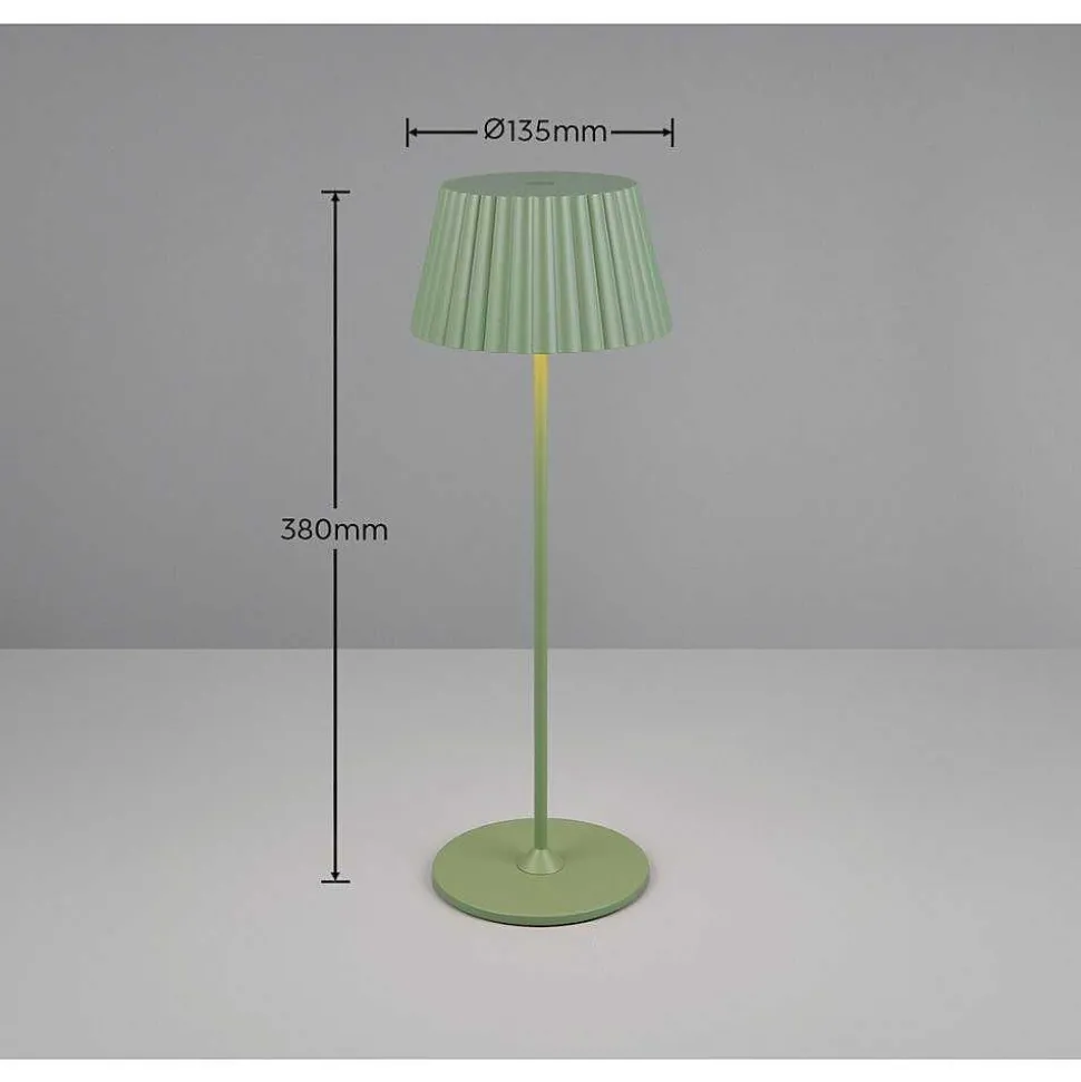 Lampe De Table Reality Suarez Led Vert, 1 Lumiere