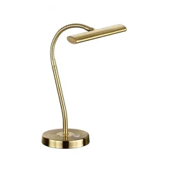 Lampe De Table Trio Curtis Led Laiton, 1 Lumiere