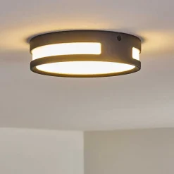 Lampe D'Exterieur Chiavari Led Anthracite, 1 Lumiere