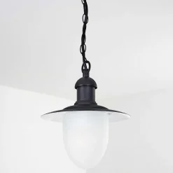 Lampe D'Exterieur Surnu Noir, 1 Lumiere